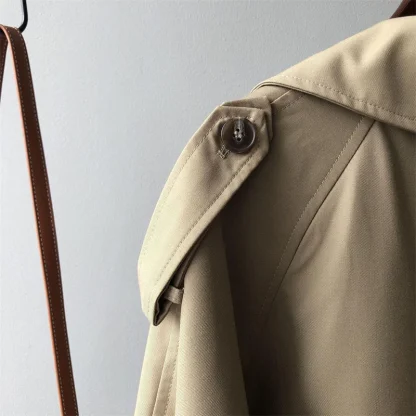 Classic Windbreaker Trench Coats - Image 4