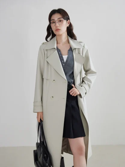 Casual Chic Trench Coat - Image 2