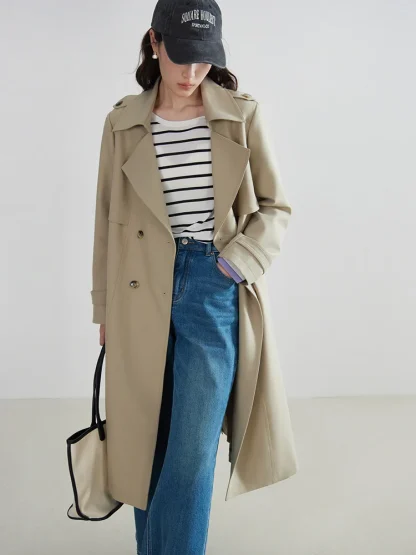 Casual Chic Trench Coat - Image 3