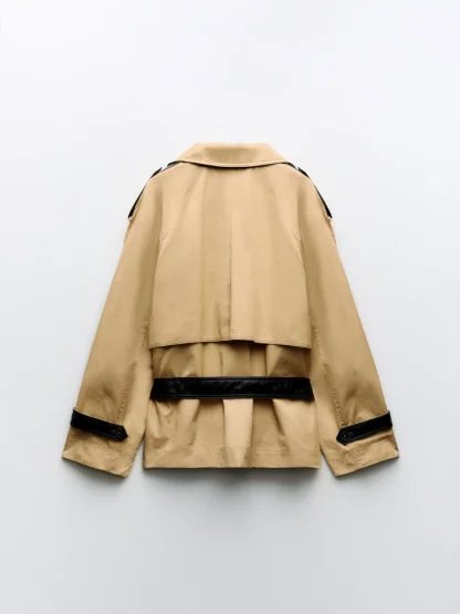 Belted Waist Trench Coats - Image 3