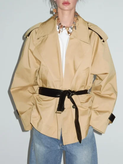 Belted Waist Trench Coats