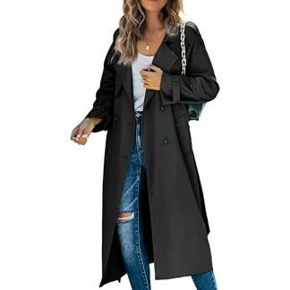 Long Sleeve Trench Coat