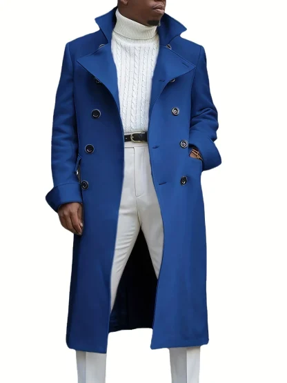 Fashion Slim Fit Trench Coat - Image 5