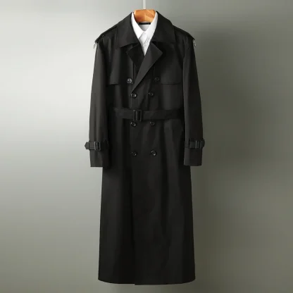Double Breasted Trench Coat - Image 5