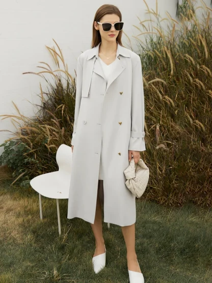 Elegant Belt Loose Trench Coat