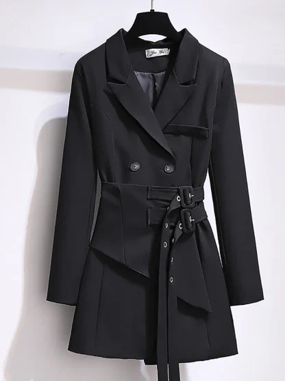 Elegant Chic Belted Trench Coat