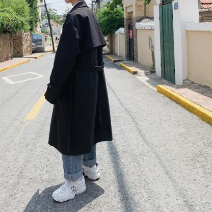 Vintage Style Trench Coat - Image 4
