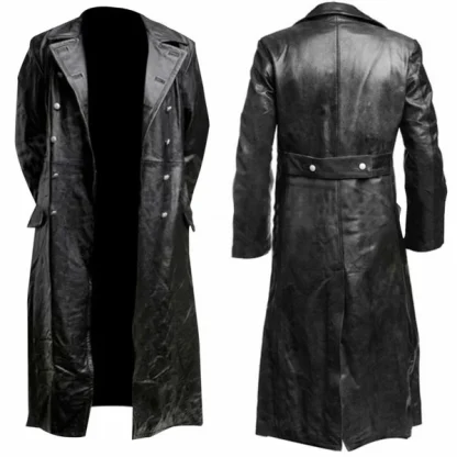 Classic Military Uniform Trench Coat