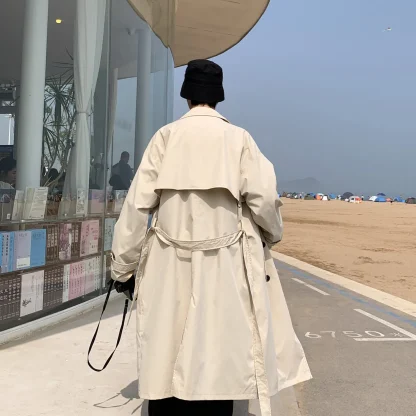 Vintage Style Trench Coat - Image 3