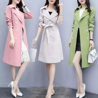 Trendy Windproof Trench Coat