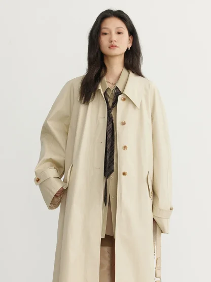 Classic Elegant Trench Coat - Image 2