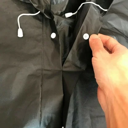 Military Style Waterproof Trench Coat - Image 3