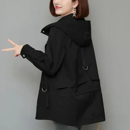 Lightweight Spring Trench Coat - Image 3