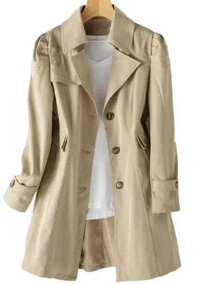 Belted Overcoat Trench Coat