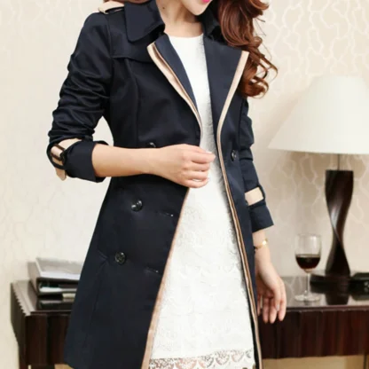 Elegant Chic Trench Coat - Image 3